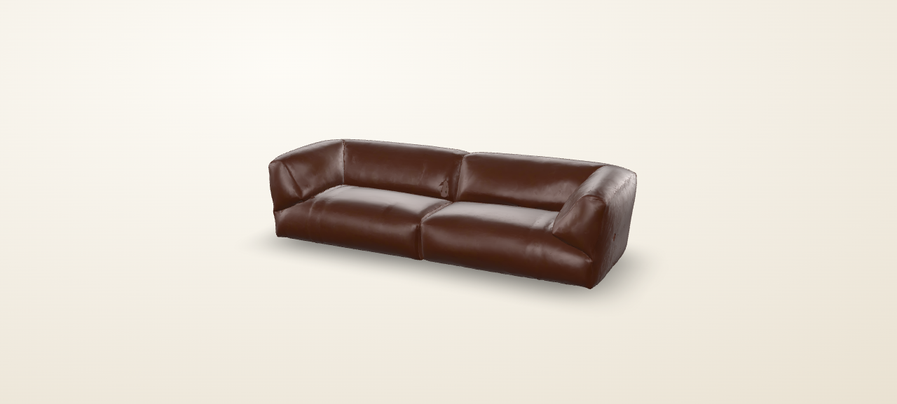 Aspen — Leather sofa