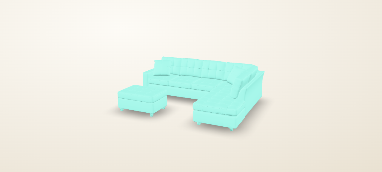 Mallory — Tufted sectional