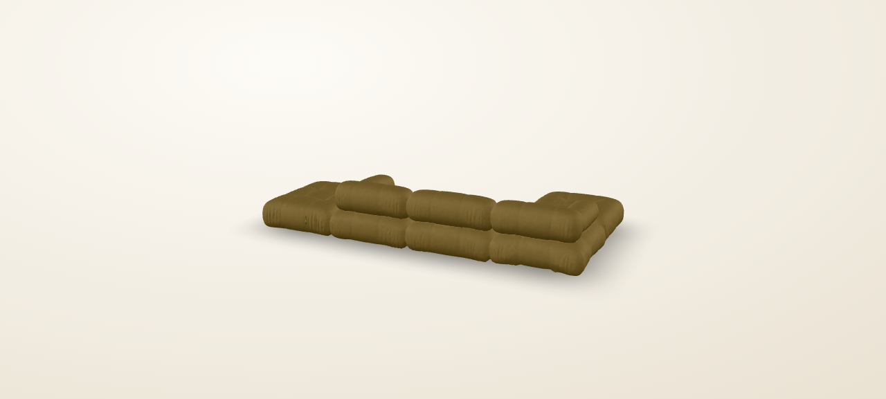 Loom — Low modular sofa