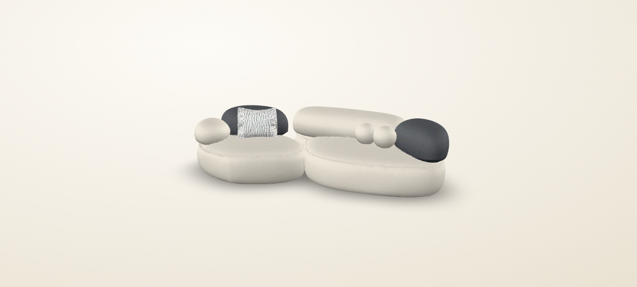 Cove — Three-seat sofa