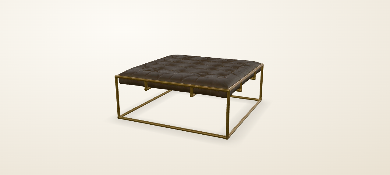 Forge — Cocktail ottoman